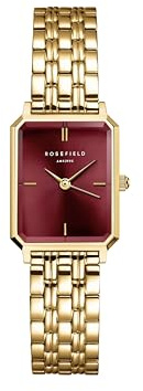 Rosefield Octagon XS Orologio da Donna Cinturino in Acciaio Inossidabile 19.5x24mm