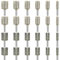 24 penne per fresa diamantate, grana 50, grana 116,compatibili con Dremel, diamantate, fresa diamantata con fusto da 3 mm, vestibilità per pietra, vetro, ceramica, levigatura, lucidatura, incisione