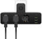 Multiprise Murale, 7 en 1 Prise Multiple 3 USB et 1 Type C, Multiprise avec Interrupteur, Multiprise avec USB, Multiprise Noir, Multiprise Design pour la Maison, Bureau