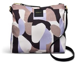 RADLEY London Argyll Street Geo Responsible Damen Umhängetasche aus recyceltem Stoff, mit Reißverschluss, Distel