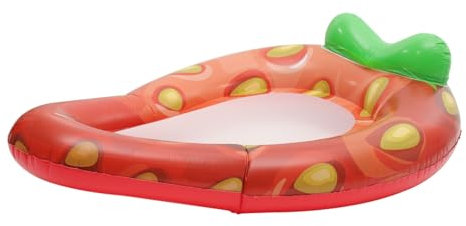 KONTONTY Tumbona Inflable De Piscina Diseño De Frutas Flotador De Agua Equipo De Piscina para Adultos Diseño Veraniego