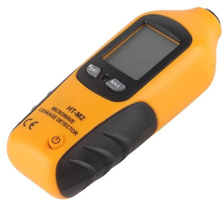 Digital LCD Microwave Leakage Detector, Radiation Meter Tester for EMF Measurement, Accuracy Electromagnetic Field Measuring Instrument with Microwave Oven Safety Detection Function