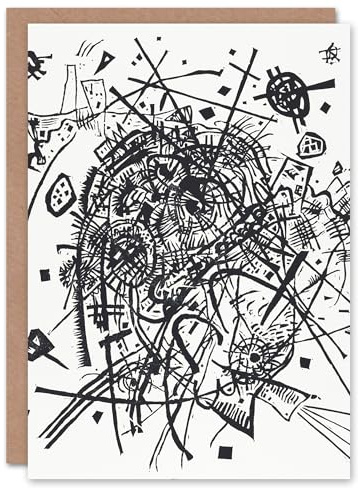 Artery8 Wassily Kandinsky Art Card Small Worlds VIII Abstract Painting