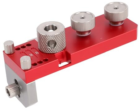Luocute Bohrlehre Aluprofil, mit M6-M8-Senkbohrer | Aluminiumprofil-Bohrführung, mit Rundschaft, für Profile der Serien 20, 30 und 40