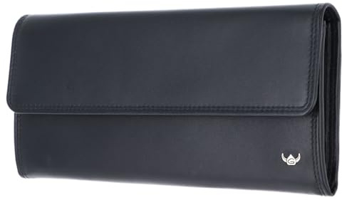 Golden Head Leder Geldbörse Polo RFID Protect Damenbörse 2828 Schwarz