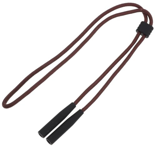 Vaguelly Stylische Brillenketten Damen aus Nylon und Silikon mit Verstellbarem Sommerferien Brillenband für Sonnenbrillen und Lesebrillen Sicherer Halt Beim Sport Wie Basketball und