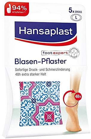 HANSAPLAST Blasenpflaster groß 5 St