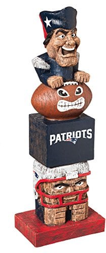 Team Sports America NFL Unisex NFL Tiki Totem, Unisex, 843818TT, braun, 5.5 x 16