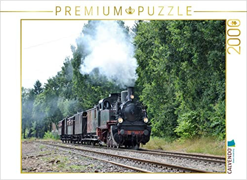CALVENDO Puzzle Dampf-Lok STETTIN 7906 2000 Teile Puzzle quer | Lege-Größe cm Foto-Puzzle für glückliche Stunden