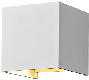 Maytoni O572WL-L6W Outdoor Außenbeleuchtung Fulton Wandleuchte – Weiß