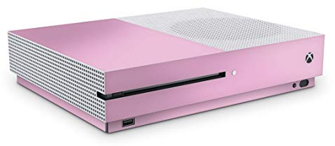 Design Aufkleber Skin Vinyl Schutzfolie kopatibel mit Xbox One S Solid State Pink