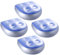 4 Pieces Hot Tub Booster Seats For Inflatable Hot Tub Seat Multifunctional Spa Seat With Suction, For Adults Kids at Home Spa & Rest (Blue,4Pcs)