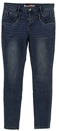 Buena Vista Damen Jeans Hose Florida Stretchdenim Mid Stone