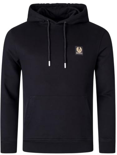 Belstaff Mens Phoenix Patch Hoodie XXL BLACK