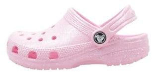 Crocs Classic Glitter Clog K Rose Tongs Mujer