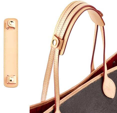 Jiesinlov Leder-Rucksack-Schulterriemenpolster, Ersatz-Kissenbezüge für Tragetasche, aprikose, Width:1.66in(4.2cm); Length:9.06in(23cm)