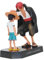 Glurak Luffy Figuren Anime Statue Model Shanks Actionfigur Doll Collectibles Sammlerstück Dekoration Ornamente Sammlung Desktop Puppe -18cm