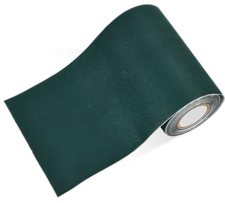 wangjiangda 150 mm x 5 m Nastro per Cuciture in Erba Artificiale Verde Nastro Autoadesivo per Tappeto Artificiale Nastro Autoadesivo per Tappeti Erbosi per Il Collegamento di Tappeti Erbosi Finti