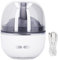 Humidificador De Aromaterapia Máquina De Aromaterapia Ultrasónica Difusor Atomizador Grande Esencial para Lámpara Máquina Humidificadora Humidificación De Volumen De 260 Ml (White)