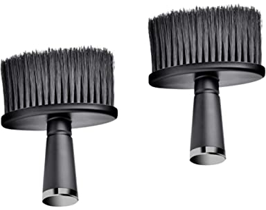 Beaupretty 2pcs Barber Hair Brush Neck Duster Vented Hair Brush Salon Hairdressing Duster