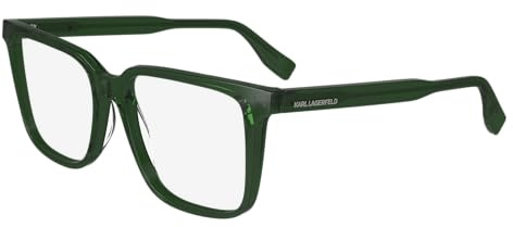 KARL LAGERFELD Brille Größe 54 mm Grün, Eye SIZE: 54 BRIDGE: 16 Horizontal MEASUREMENT: 54 Vertical MEASUREMENT: 45 6