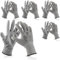 STAHLWERK Schnittschutzhandschuhe 5er Set XL Schutzklasse F EN388:2016 Arbeitshandschuhe | Montagehandschuhe | Gartenhandschuhe | Mechanikerhandschuhe | Schutzhandschuhe | Sicherheitshandschuhe