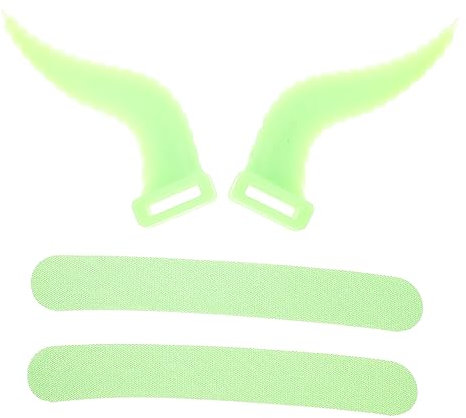 OSALADI 4paare Kopfhörer Zubehör Anpassbare Ox-Horn Dekoration Für Headsets Für Halloween Und Cosplay Einfache Installation Flexibel Und Stylisch