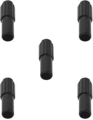 Timcryxient 5 set Bike Front Rear Derailleur Screw Brake Cable Adjuster Bike Accessory Black