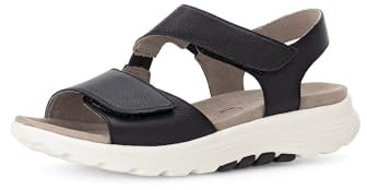 Gabor Damen Low-Top Sneaker, Frauen Halbschuhe,schnürschuhe,schnürer,straßenschuhe,Strassenschuhe,Sportschuhe,schwarz (Micro),36 EU / 3.5 UK