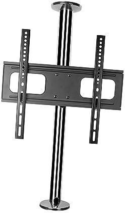 SQMGFA Supporto TV Universale, Supporto TV Universale Supporto TV Supporto TV Supporto TV Mobile con Ruote per schermi LCD LED da 55-100 Pollici, Carrello TV Regolabile in Altezza con rip