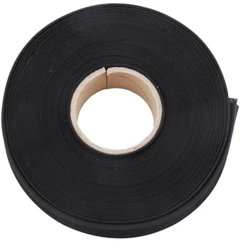 1 Inch Double Fold Bias Tape, Wide Fabric Sewing Tape for Hemming, Seaming, Binding, Piping, Quilting (10 Yards, Black)