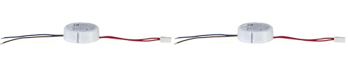 Paulmann 97729 VDE Disc Elektroniktrafo built-in 35-105 W 230/12V 105VA Weiß (Packung mit 2)