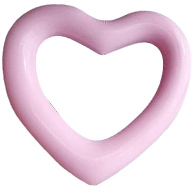 Xasbseulk Flotteurs gonflables pour piscine | Tube de transats flottants pour piscine en forme de cœur, tubes gonflables de natation d'été, fête de plage