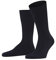FALKE Herren Socken Airport M So Wolle Baumwolle einfarbig 1 Paar, Blau Dark Navy 6370, 45-46