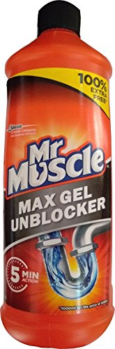 Mr Muscle Kitchen and Bathroom Drain Gel, Multi-Colour