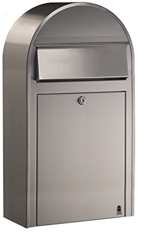 Bobi Grande S Briefkasten Edelstahl (V2A) Wandbriefkasten