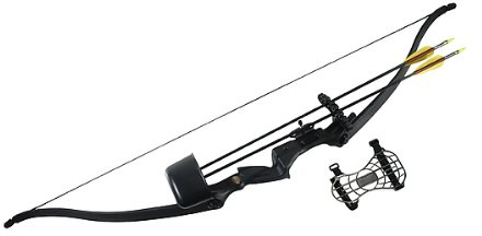 Jugend-Bogenset für Einsteiger, mit Recurve-Bogen 115 cm und Zubehör