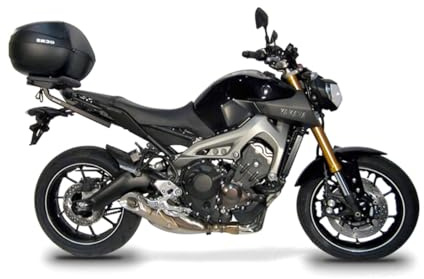 SHAD Y0MT93ST Top Case Fitting Kit for Yamaha MT 09 2013, Black