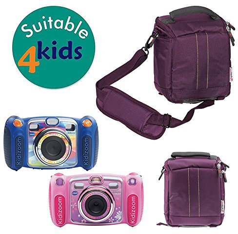 Navitech Étui Violet pour caméra VTech KidiZoom Duo