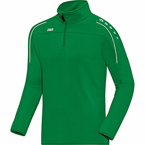 JAKO Kinder Ziptop Classico, Sportgrün, 140