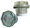 DOJA INDUSTRIAL | Spia Olio Compressore Aria | G 3/8 | 1 Pezzo | Tappo Livello Olio Compressore d'Aria | Tappi Olio con Indicatori di livello fino a 100 °C | Spia Livello Olio Compressore ad Olio