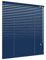 Klemmfix Alu Jalousie ohne Bohren - viele Größen und Farben - Aluminium Lamellen - Klemmträger Montage Fenster Tür - Rollo Faltrollo Sonnenschutz Jalousette (Größe 100 x 130 cm, Farbe Orientblau)