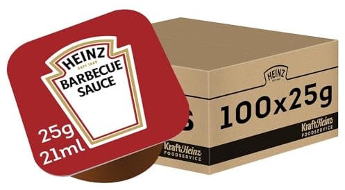 Heinz BBQ Sauce, 25 g (Pack of 100)