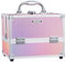Frenessa Vanity Case Makeup Case Makeup Box Organiser 4 Trays Lockable Beauty Box Make up Organiser Storage, Pink