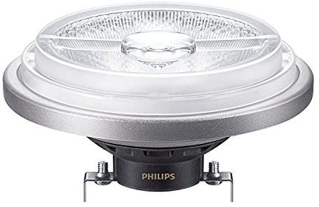 Master LED ExpertColor AR111 G53 10.8W 50W Equivalent LED Spot Light 3000K Warm White 620lm CRI95 40° Wide Beam Dimmable Accent Lighting for Retail Hospitality Home Use