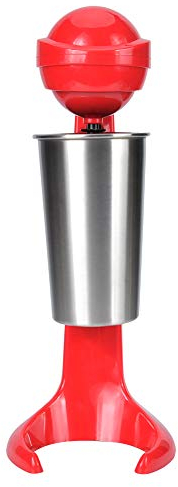 Macchina per frappè, macchina per frappè Miscelatore per bevande al caffè Miscelatore elettrico Miscelatore ad alta velocità Doppia testa per bar per la casa per cocktail(#2)