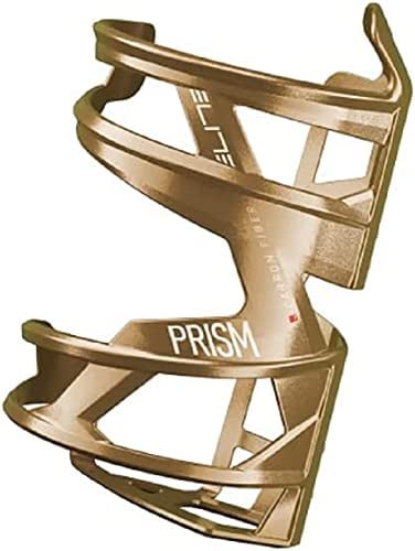 Elite S.R.L. Prism Carbon Trinkflaschenhalter Gold Einheitsgröße