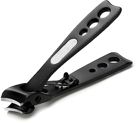 BEZOX Nagelknipser mit Schräger Nase für Eingewachsene Nägel Und dicke Nägel - Wide Kieferöffnung Nagelzangen Premium Edelstahl Fingernagel und Nagelschere mit Fingerna für Damen und Herren