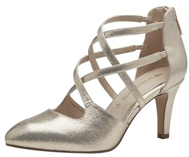 Tamaris Damen 1-24423-41 Spangenpumps Spangenpumps, Light Gold, 41