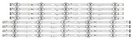 WAHRE Rétroéclairage LED adapté for Samsung UE55TU7092U UE55TU7125 UA55TU7000 UN55TU7000 55TU7000 UN55TU8000 UN55TU8200 SVC550F53/78_L R